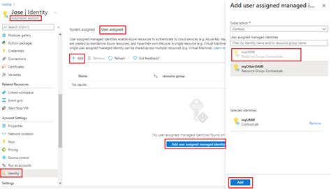 Terraform azure automation account managed identity.  The user-assigned managed iden...