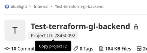 Terraform backend config gitlab.  This assumes we have a bucket created ca...