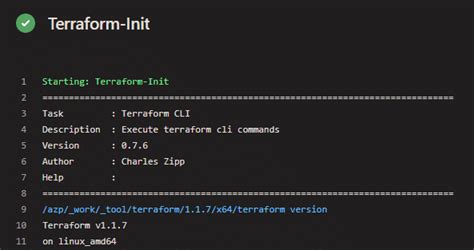 Terraform init command options.  terraform fmt -help &mdash; Display help options for the fm...