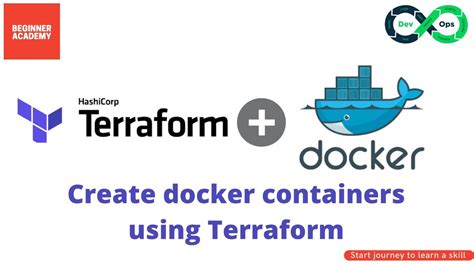 Terraform module provider.  Then create a Docker container locally by fo...