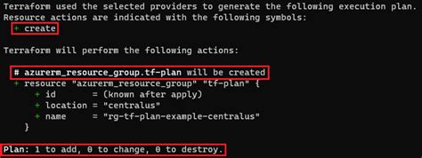 Terraform plan example.  You can use the terraform plan command to compare your configuratio...