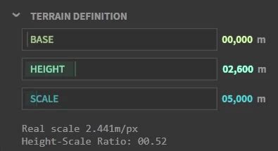 Terrain Scale - Gaea Documentation - QuadSpinner