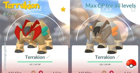 Terrakion Max CP & Stats in Pokemon GO Heavy.com