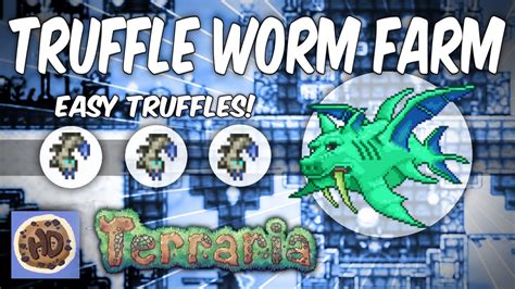 Terraria AFK Truffle Worm Farm (1.3 Duke Fishron bosses)