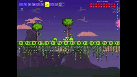 Terraria Auto Jungle Tree Farm Weeding YouTube