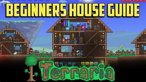 Terraria House Building Beginners Guide! How to Build a House and Get