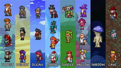 Terraria NPCs