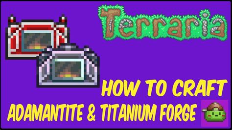 The Titanium Bar is the alternate version of the Adamantite Bar. It requires an Adamantite or Titanium Forge to smelt Titanium Bars. v1.2.4 Can now be collected from Golden Crates. v1.2.3 Bar requirement slightly increased. v1.2 Added to the game. . 