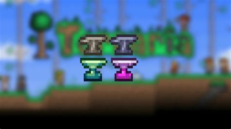 Recipes/Pre-Hardmode Anvil. From Terraria Wiki < Recipes. Jump to navigation Jump to search. Iron or Lead Anvil; Result Ingredients; 1 Second Timer: Gold Watch; Wire; Platinum Watch; Wire; ... 2022 is from the Fandom Terraria wiki. Content is under the Creative Commons Attribution-Non-Commercial-ShareAlike 3.0 License unless otherwise noted ....