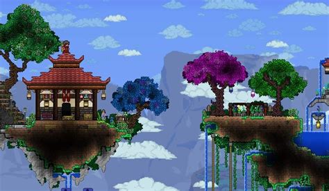 Terraria artificial biomes. Now place biome specific blocks, to make artificial biomes. For the biomes you'll need: Jungle - 80+ Lizhard or jungle grass blocks (always build this in for arapaimas to spawn and to increase spawn rate) Snow - 300+ Ice blocks Corruption - 200+ any corrupted blocks Crimson - 200+ any crimson blocks Hallow - 100+ any hallowed blocks 