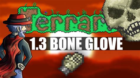 The Bone Glove is an Expert Mode item that drops from Skeletron. When equipped, you can use it to toss out bones as weapons, bouncing around and dealing damage to your enemies.. 