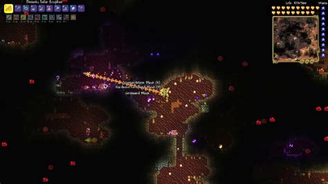 Relics are furniture items dropped by bosses and mini-bosses in Master Mode. They are golden depictions of their respective boss that hover above a pedestal, have a golden particle effect, and emit light when placed close to a light source . There are currently 28 different relics available in Terraria ..