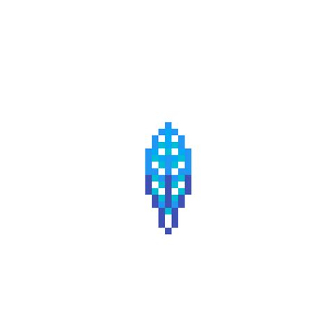 Ice feather is a rare hardmode item dropped by Ice Golems. It can be used to craft Ice Wings. Ice Golems spawn more often during heavy blizzard (snow storm). Use Water candles and battle potions to increase spawn rate. Just stand in an open surface in snow biome during heavy blizzards and wait for some Ice Golems to spawn.. 
