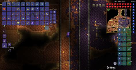 Terraria incorruptible blocks. Holy Water is an item in Terraria that converts blocks to Hallow upon contact. To craft it, you'll need to combine Bottled Water, Pixie Dust, and Hallowed Seeds at a placed Bottle or Alchemy Table [1]. Once crafted, select the Holy Water in your hotbar and click any block to throw it. The Holy Water will turn a small area (up to … 