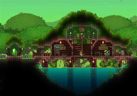 Terraria jungle houses. Apr 22, 2019 · Hey guys, welcome to the Jungle Hut. A Terraria Speed-build/Time-lapse, today in Terraria PC We'll be building A Jungle/Swamp style NPC House. Along with som... 