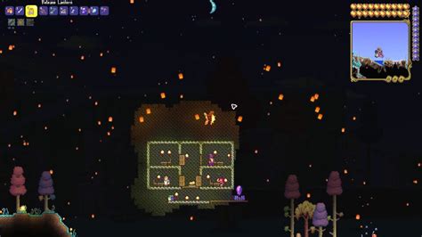 Terraria lantern event. The Lantern Night is a peaceful event that generally occurs the night after a boss or invasion has been defeated for the first time. During the event, many lanterns can be … 