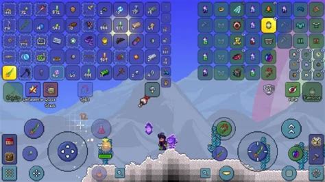Crafting the Celestial Shell in Terraria, includin
