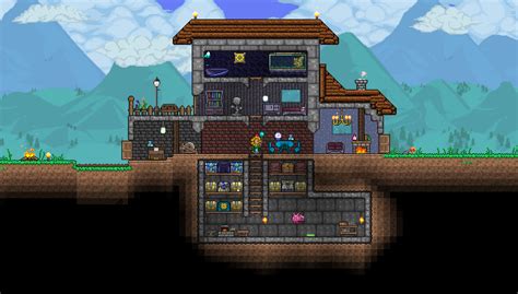 This is the fastest NPC house to make in Terraria 1.4! You need 30 wood and 1 gel to make it. #Terraria #Speedrun