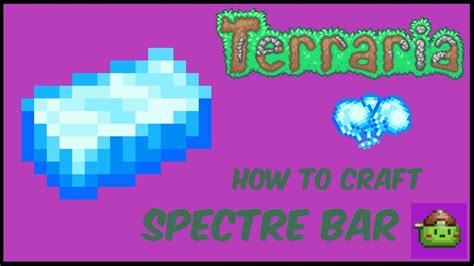 The spectre bars can't make weapons, but they make magic armor. This could also be the thing that shroomite needs. Make a bow/gun/rocket launcher from them. There's already a Spectre Staff, but it doesn't relate to actual Spectre bars. Maybe a weapon that instead, fires 2 ectoplasmic bolts, ricocheting once, with no pierce.. 