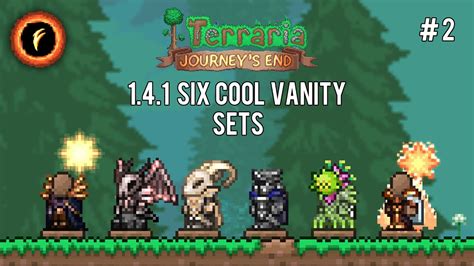 Terraria vanity sets. The Superhero set is a set of Vanity items made up of the Superhero Mask, the Superhero Costume, and the Superhero Tights. Desktop 1.4.0.1: Introduced. Console 1.4.0.5.4.1: Introduced. ... Terraria Wiki. Miss the old Hydra Skin? Try out our Hydralize gadget! Visit the preferences page while logged in and turn on the gadget. READ MORE. Terraria ... 