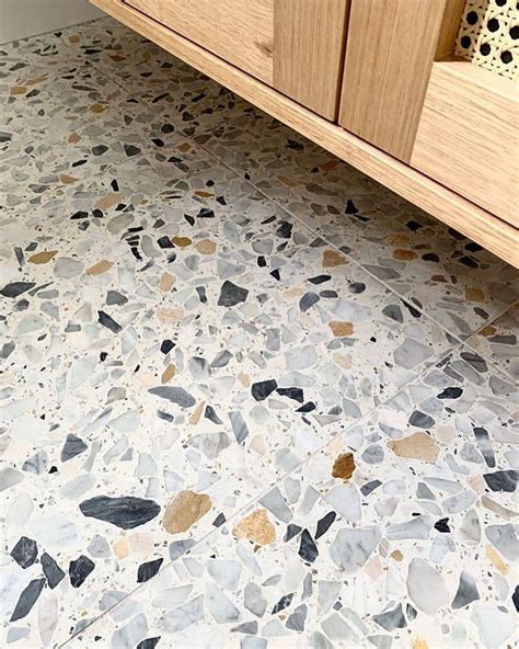 Terrazzo floor tiles. There is a large variety of tile flooring to choose from, and it can be a little intimidating to know where to start. Tile flooring is easy to clean, durable and water resistant, w... 