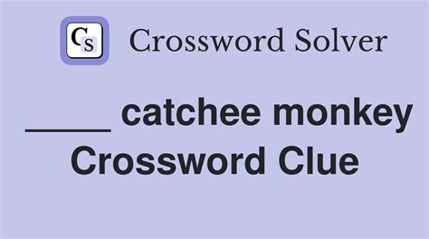 Terrestrial monkey crossword clue