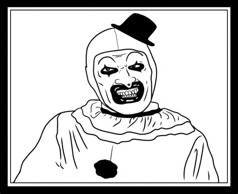 Terrifier Coloring Pages