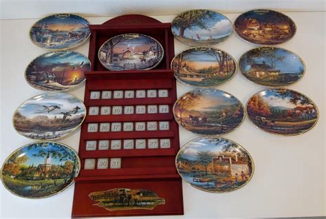 Terry Redlin Calendar Plates