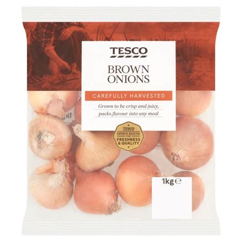 Tesco Brown Onions 1Kg - Tesco Groceries