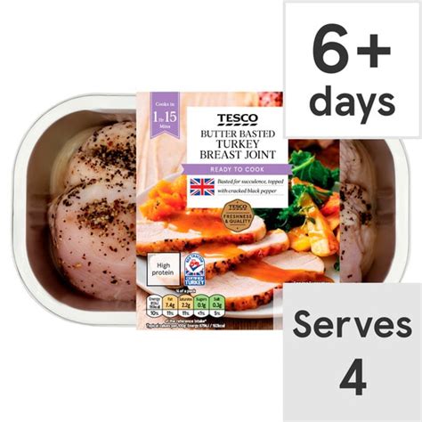 Tesco Butter Basted Turkey Breast Joint 640G