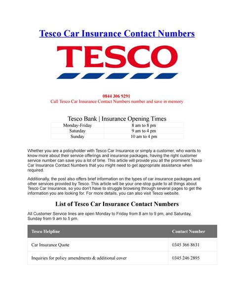 Tesco Customer Service Phone Number +4 480 050 5555, Email, Help Center