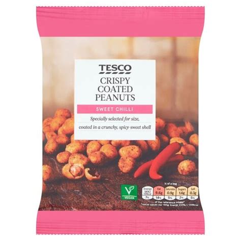 Tesco Sweet Chilli Coated Peanuts 200G - Tesco …