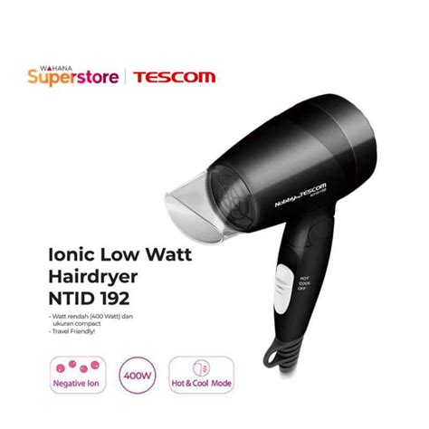 Tescom Hair Dryer - Harga Terbaru Maret 2024 Blibli