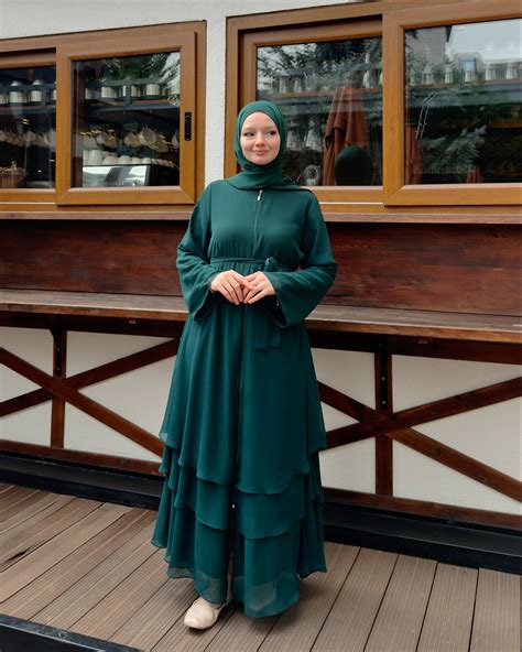 Tesettür Sufle Umre Takımı Ferace Çarşaf Instagram.