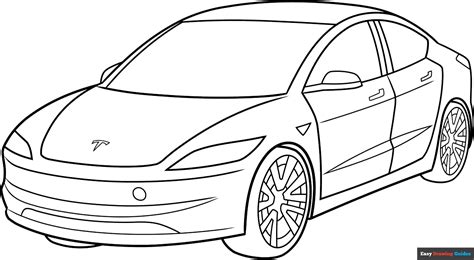 Tesla Coloring Page
