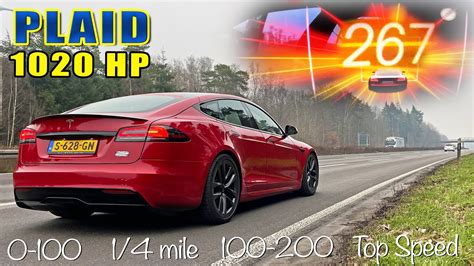 Tesla Model S Plaid 0-60, 1/4 Mile & Order Process