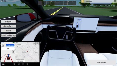 Tesla autopilot in Roblox - YouTube