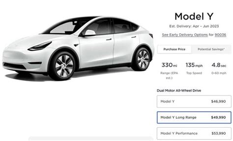 The starting price for the Model 3 is listed at $38,990 on Tesla’s website, down from $40,240 previously. The long range Model 3 fell from $47,240 to $45,990. And the Model 3 Performance fell to .... 