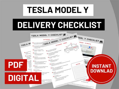 Tesla model y delivery checklist 2023. I ordered Model Y on April 5th, and have an appointment to pick it up on 21 June, the beginning of my 12th week. ... Tesla Model S Model 3 Model X Model Y Roadster 2008-2012 Roadster 202X Cybertruck. SpaceX. Groups. Media. Welcome to Tesla Motors Club. ... Nov 12, 2023; Model Y: Ordering, Production, Delivery; Replies 4 Views 1K. Model Y ... 