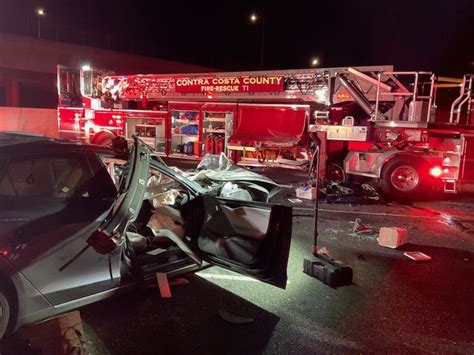 Tesla reports fatal Bay Area crash this past February involved automated driving