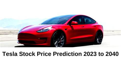 Tesla stock prediction 2050. Introduction. Investors and enthusiasts have long been intrigued by the captivating journey of Tesla, a pioneer in the electric vehicle industry.In this comprehensive guide, we delve into the exciting realm of Tesla’s stock price predictions for the years 2023, 2025, 2030, 2040, 2050 and 2060. 
