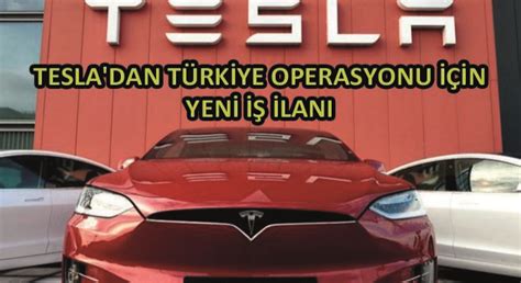 Tesla türkiye iş ilanı