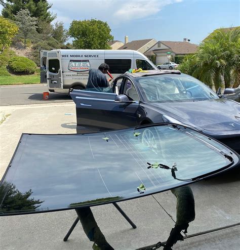 Tesla windshield replacement. A small crack in the windshield can easily become a major problem for you if you run over a bump in the road or if the windshield is damaged further. Small cracks and chips can be ... 