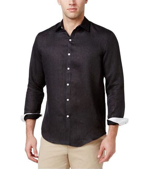 Tessa Elba Mens Shirt SZ Large/16 1/2 Color Ecru eBay