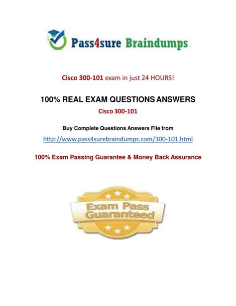 Test 500-101 Pass4sure