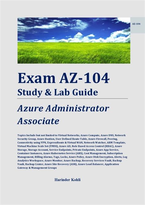 Test AZ-104 Study Guide