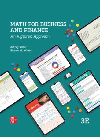 Test Bank for Math For Business and Finance 3rd Edition by Slater