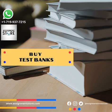 Test Bank for Textbooks