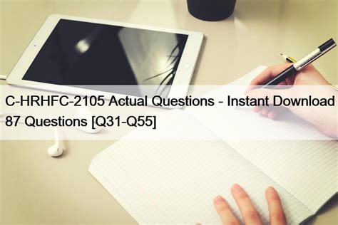 Test C-HRHFC-2105 Questions Answers