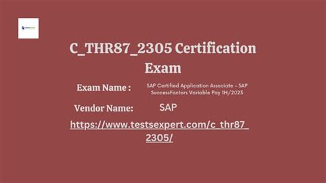 Test C-THR87-2305 Registration